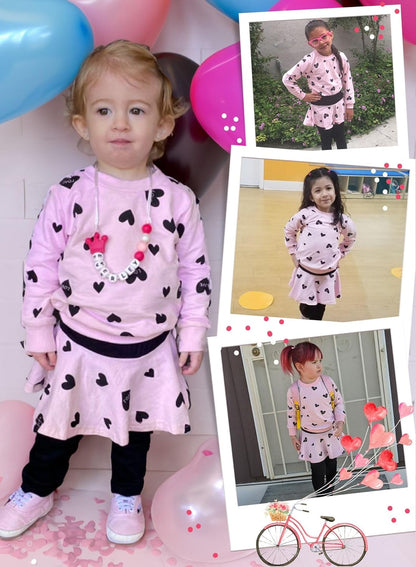 Adorable Cute Toddler Baby Girls Clothes Set,Long Sleeve T-Shirt +Pants Outfit